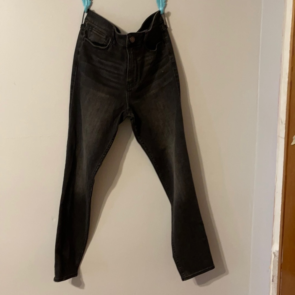 never worn, black hollister jeans